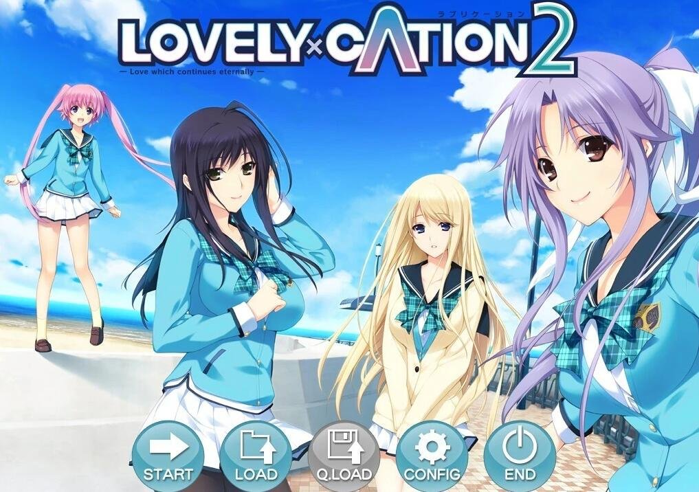 【SVIP/PC/2D/GAL/汉化】新妻 LOVELY×CATION 1+2 全线精翻汉化版+存档+CG【15G】