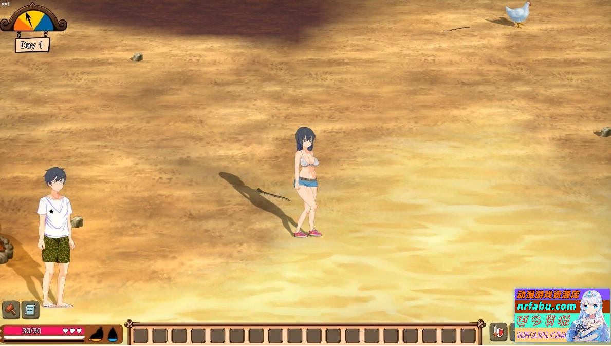 生存游戏-疯狂岛 Mad Island V0.3.1 STEAM官中步兵版+DLC【1.6G】