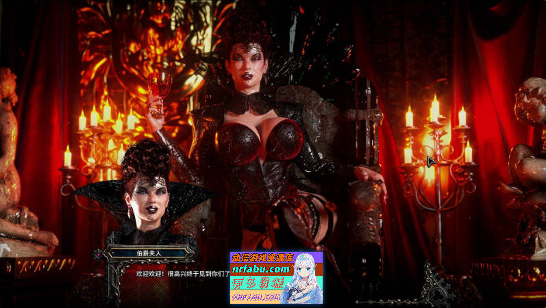 猩红女伯爵V2.1.0 官方中文步兵版+DLC+画廊解锁[万圣节大更新/高渲染][11.1G]